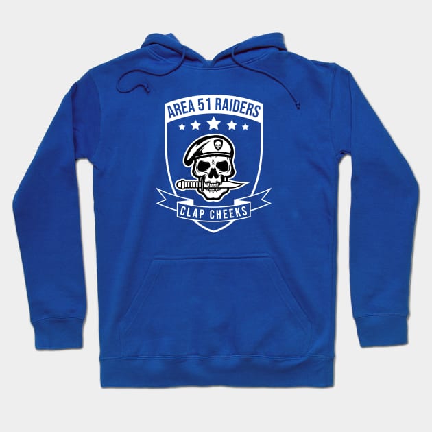 Area 51 Raiders Badge Hoodie by erock